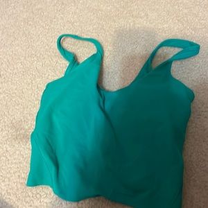 blueish green lululemon align tank, size 2